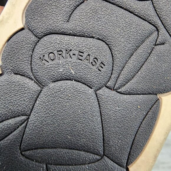 Kork-Ease Shoes Womens Size 8.5 Black Leather Slip On Loafers *GUC* - Picture 8 of 12